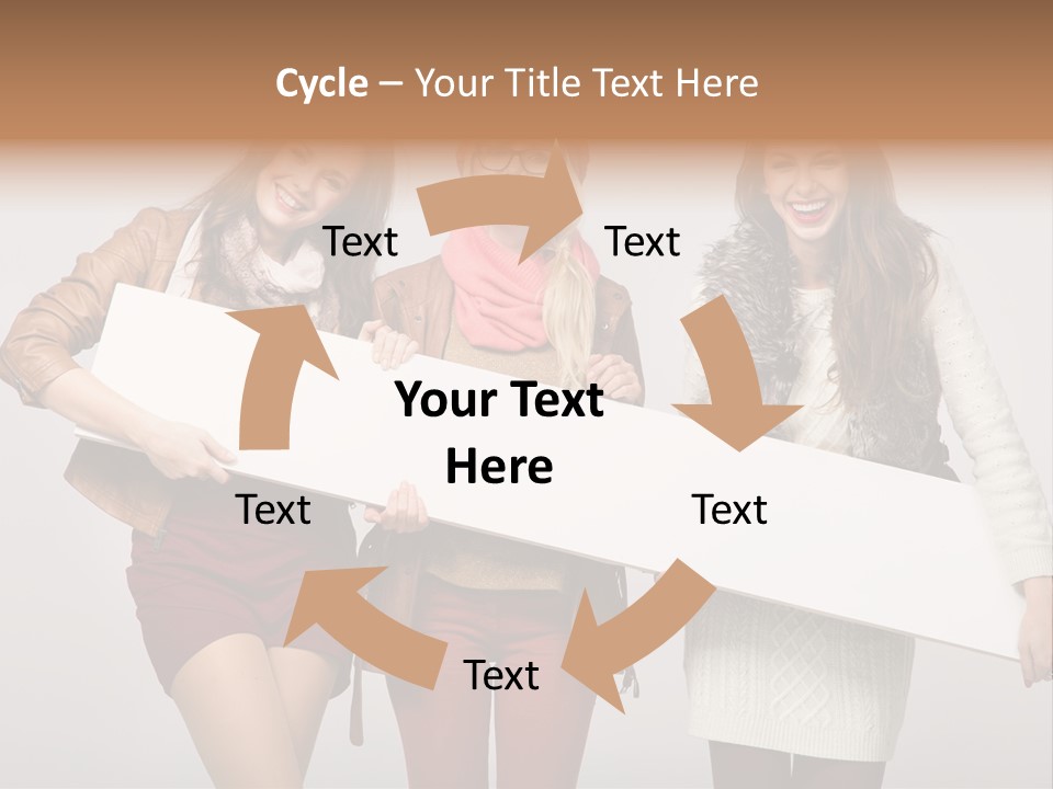 Hug Pretty Casual PowerPoint Template