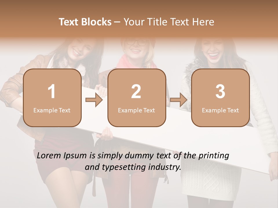 Hug Pretty Casual PowerPoint Template