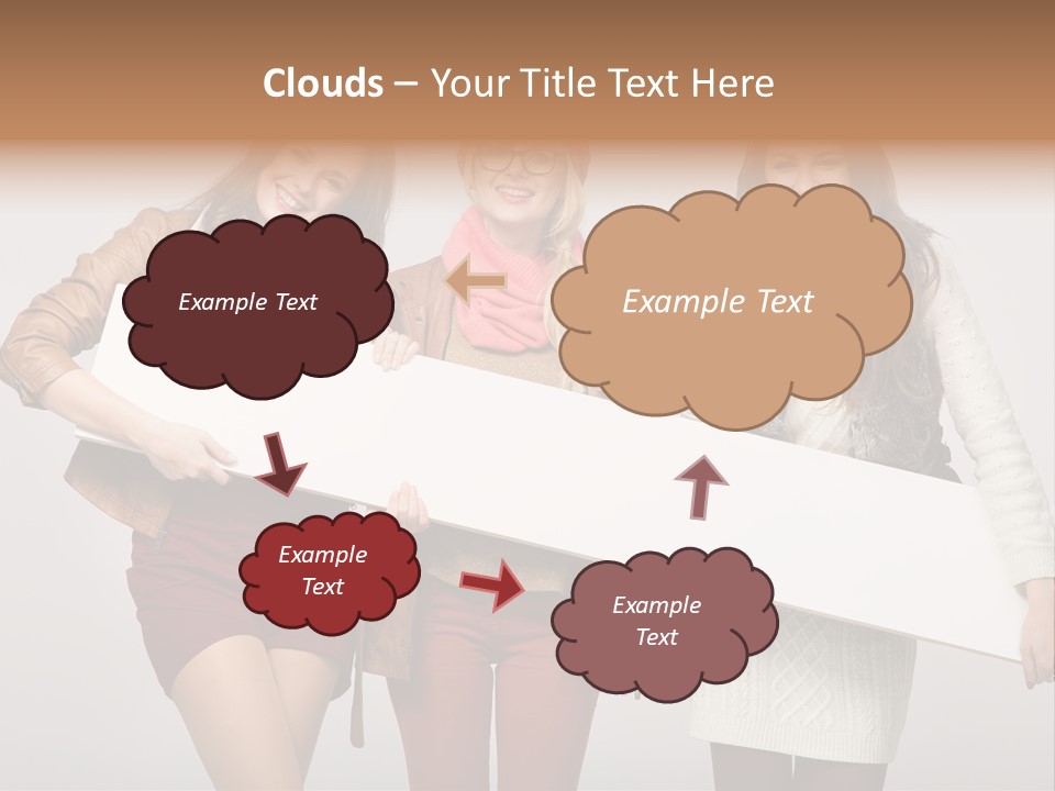 Hug Pretty Casual PowerPoint Template