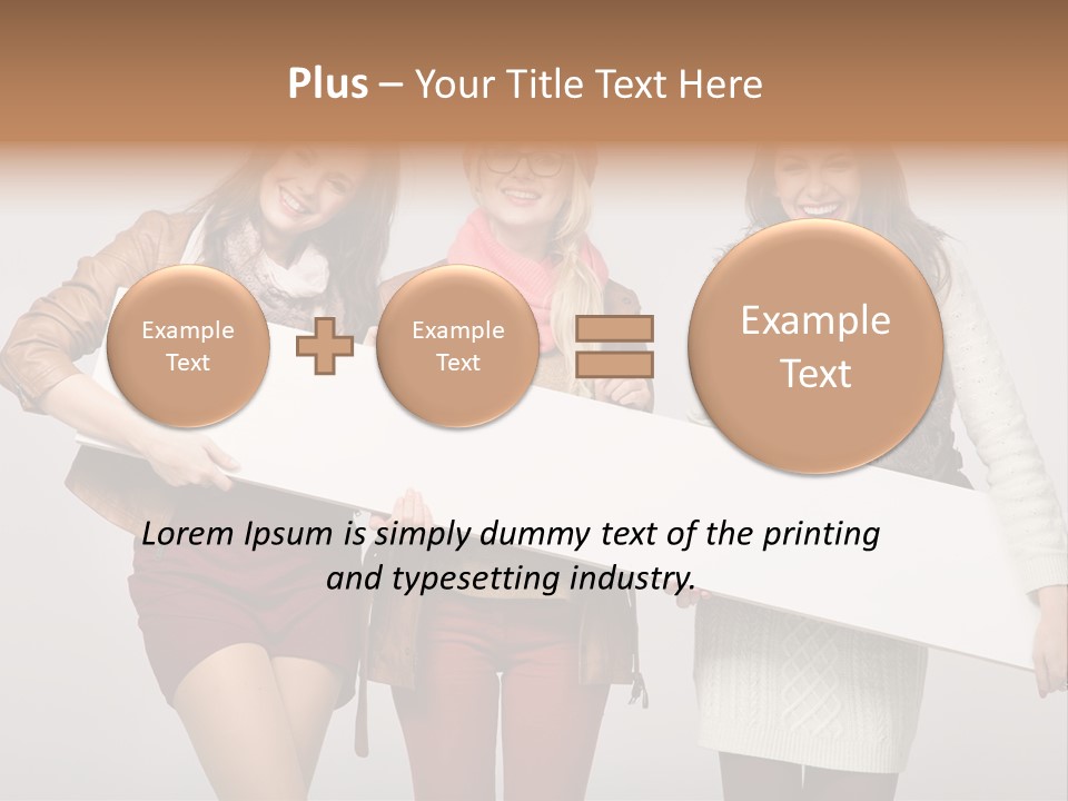 Hug Pretty Casual PowerPoint Template