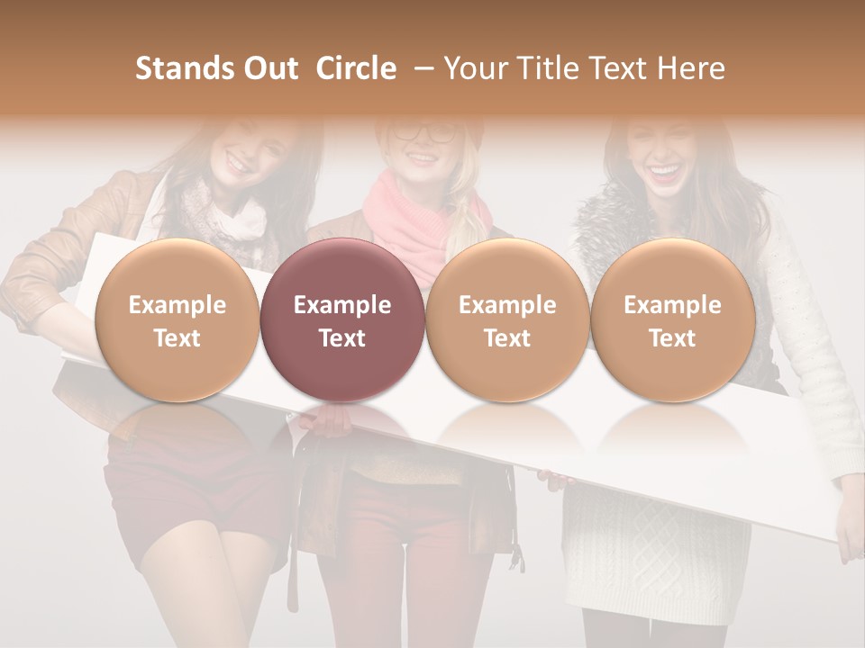 Hug Pretty Casual PowerPoint Template