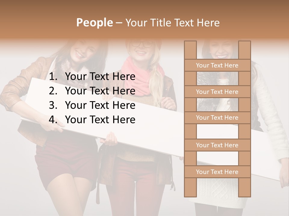 Hug Pretty Casual PowerPoint Template