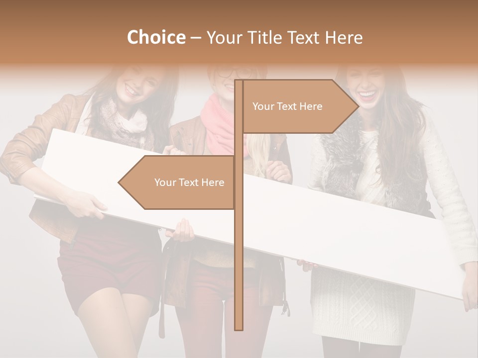Hug Pretty Casual PowerPoint Template