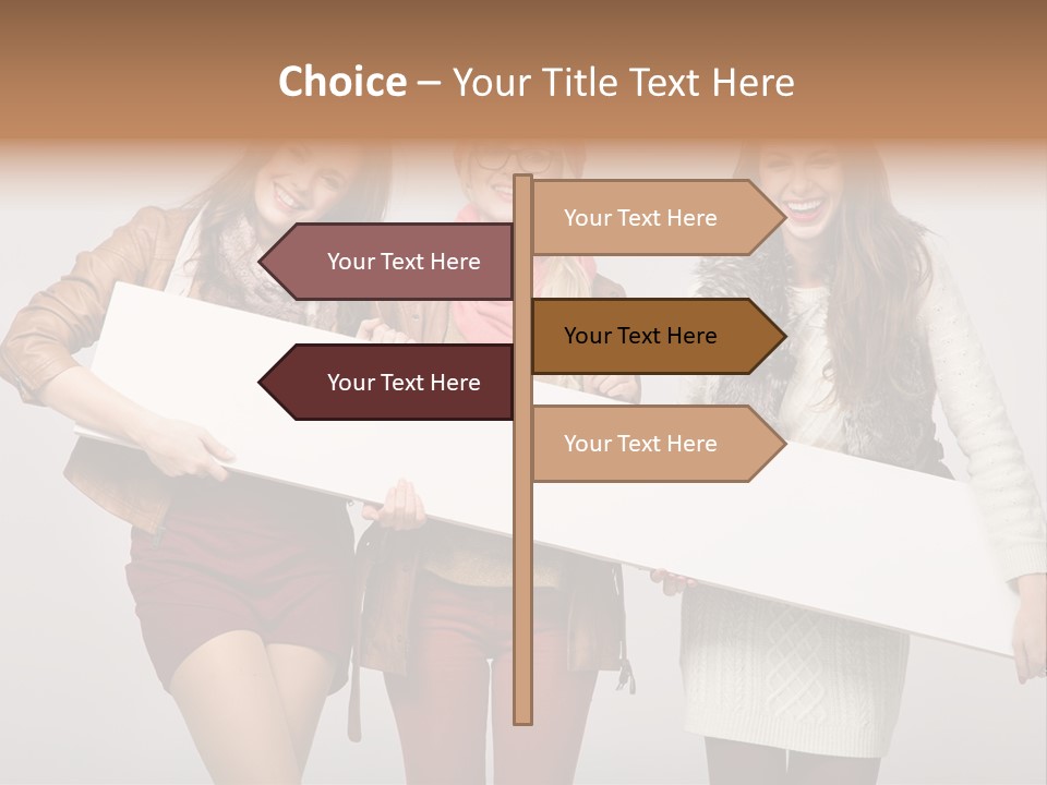 Hug Pretty Casual PowerPoint Template