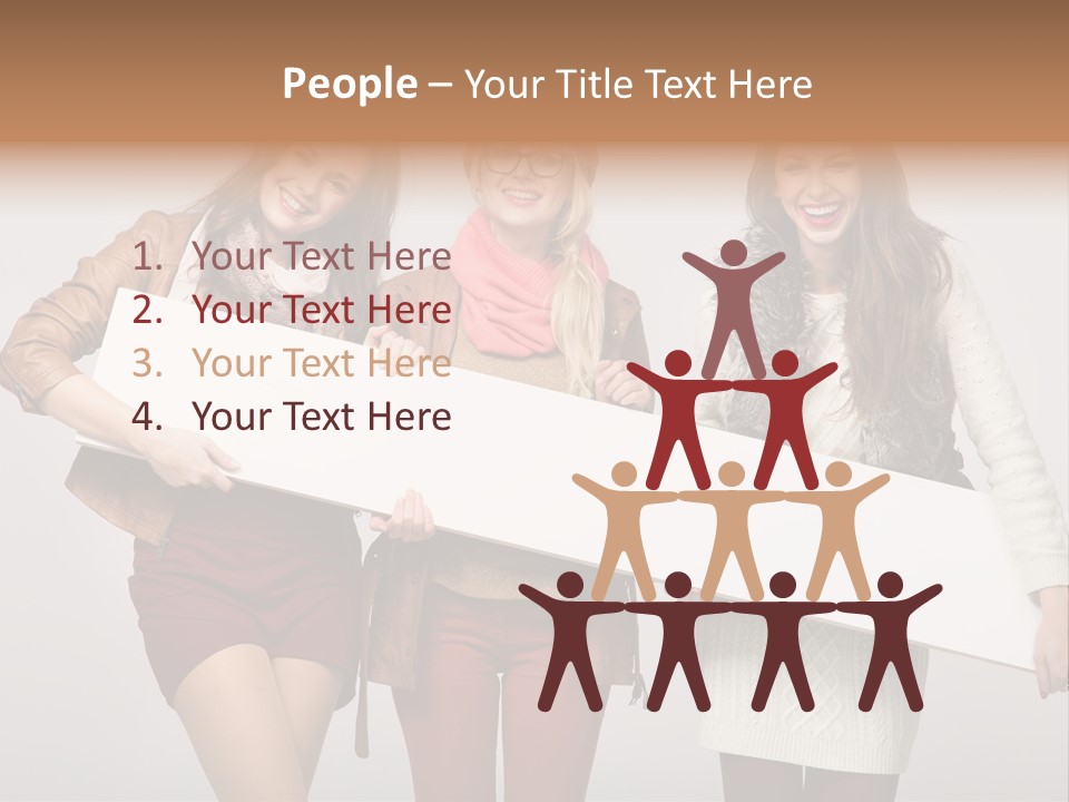 Hug Pretty Casual PowerPoint Template