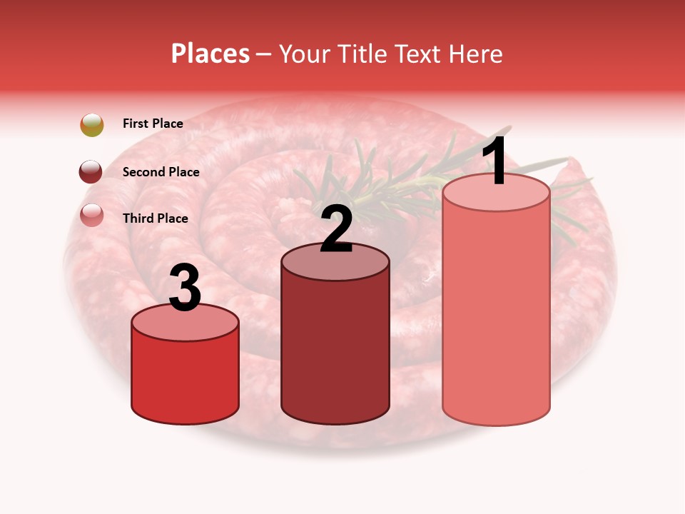 Pranzo Grigliata Ingrediente PowerPoint Template