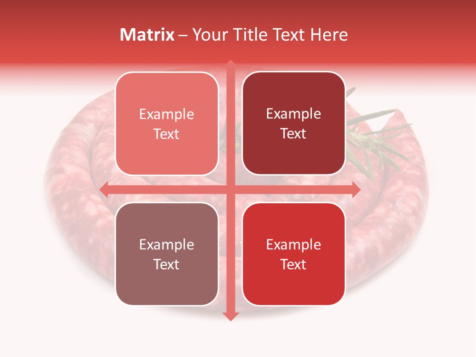 Pranzo Grigliata Ingrediente PowerPoint Template