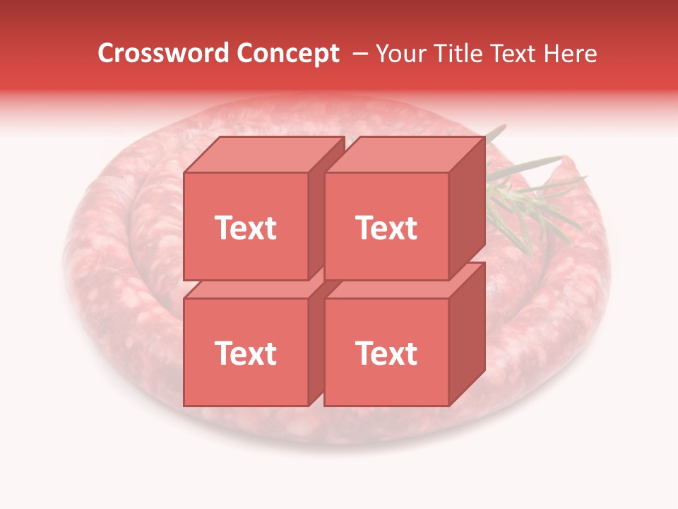 Pranzo Grigliata Ingrediente PowerPoint Template