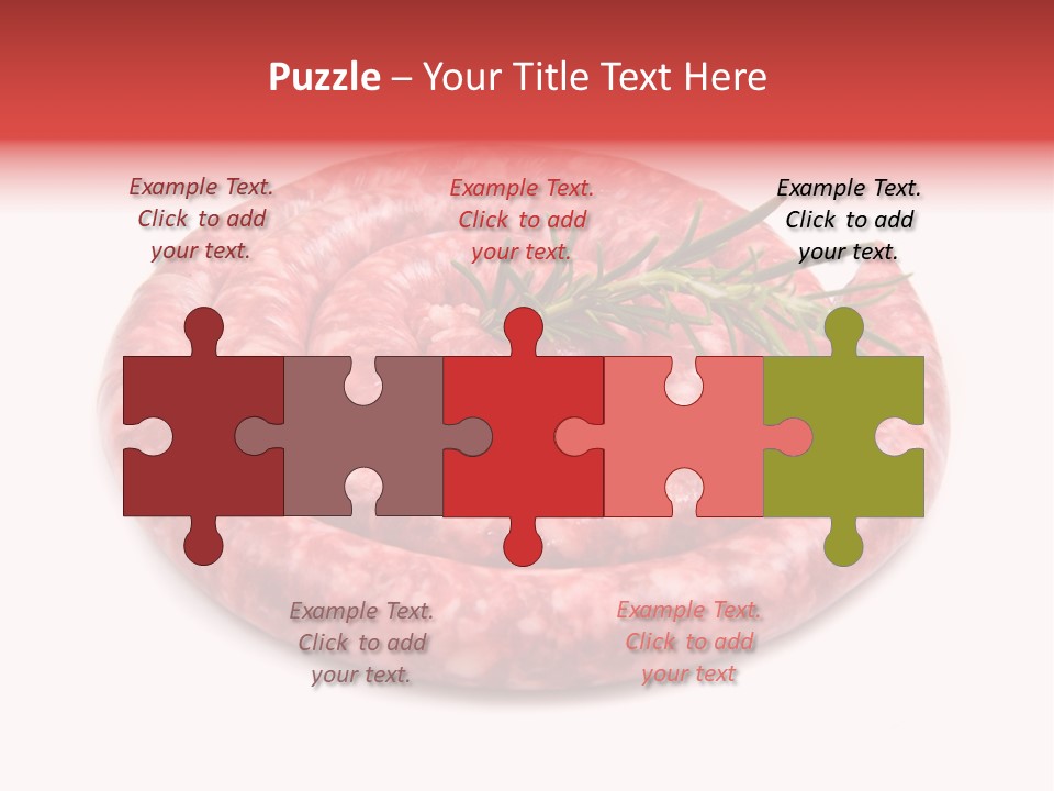 Pranzo Grigliata Ingrediente PowerPoint Template