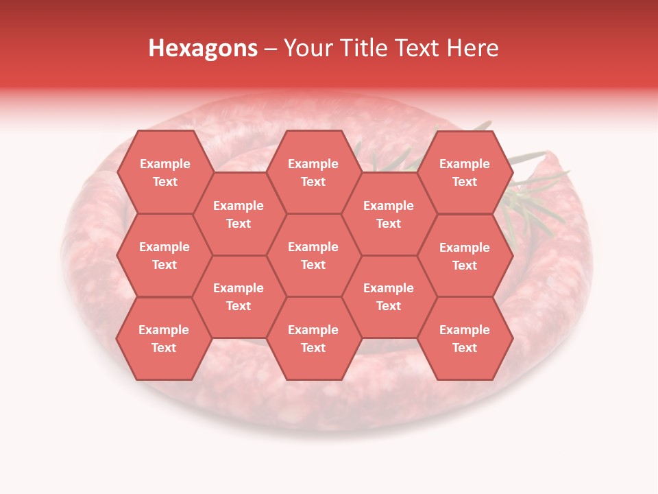 Pranzo Grigliata Ingrediente PowerPoint Template