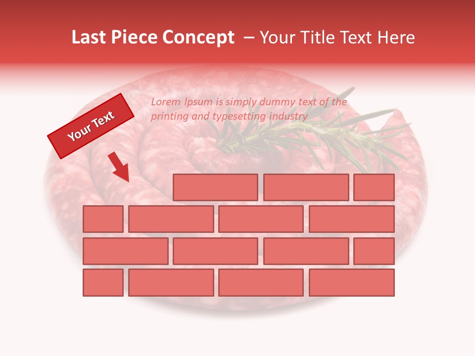 Pranzo Grigliata Ingrediente PowerPoint Template