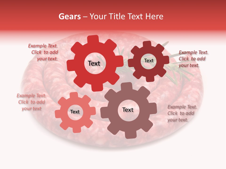 Pranzo Grigliata Ingrediente PowerPoint Template