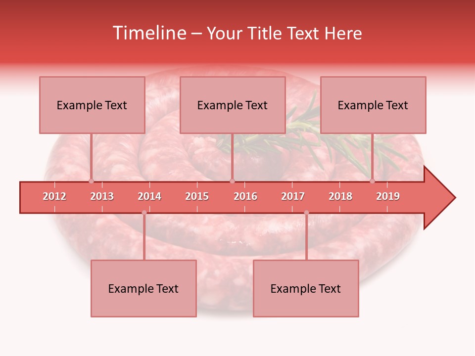 Pranzo Grigliata Ingrediente PowerPoint Template