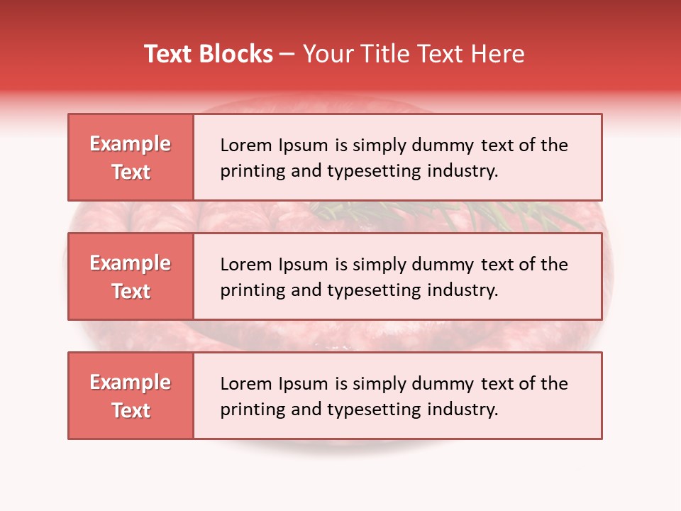 Pranzo Grigliata Ingrediente PowerPoint Template