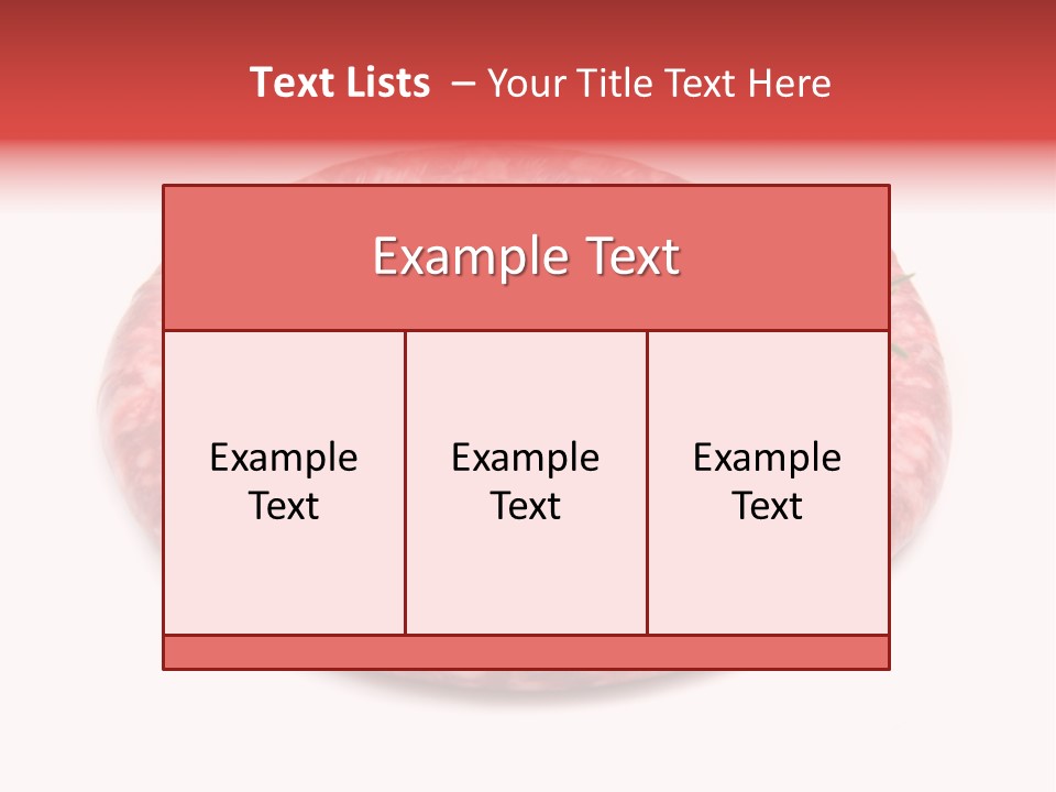 Pranzo Grigliata Ingrediente PowerPoint Template