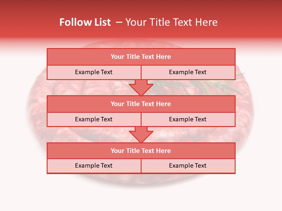 Pranzo Grigliata Ingrediente PowerPoint Template