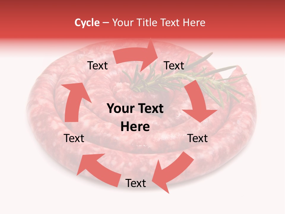 Pranzo Grigliata Ingrediente PowerPoint Template