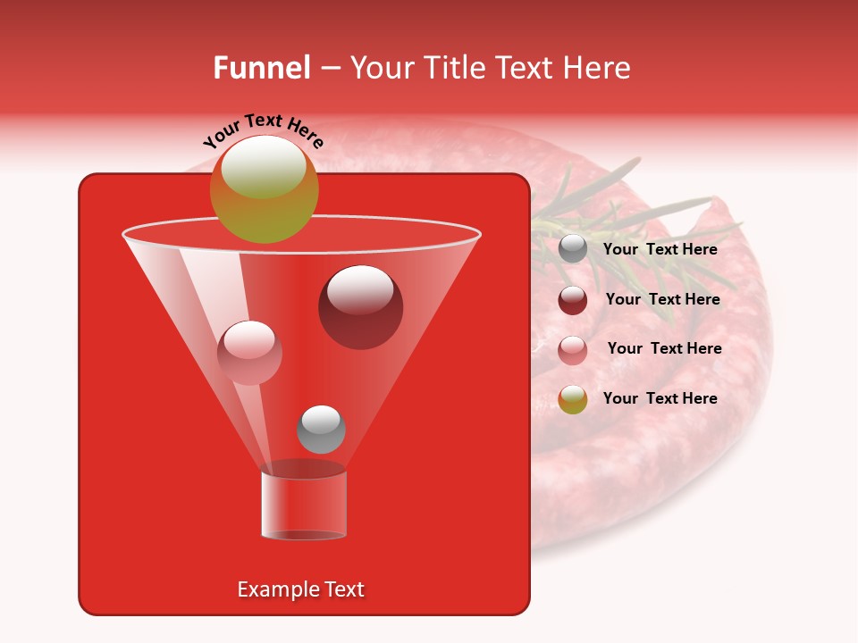 Pranzo Grigliata Ingrediente PowerPoint Template