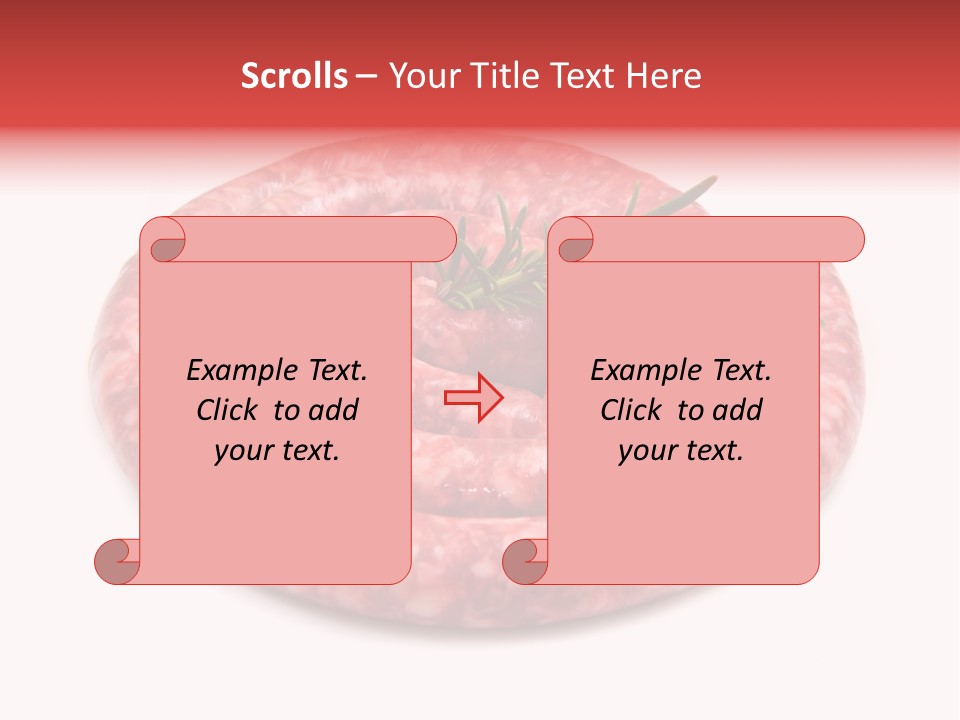 Pranzo Grigliata Ingrediente PowerPoint Template