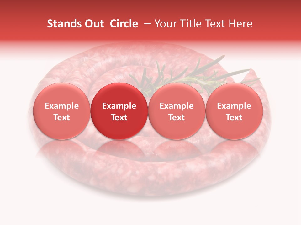 Pranzo Grigliata Ingrediente PowerPoint Template