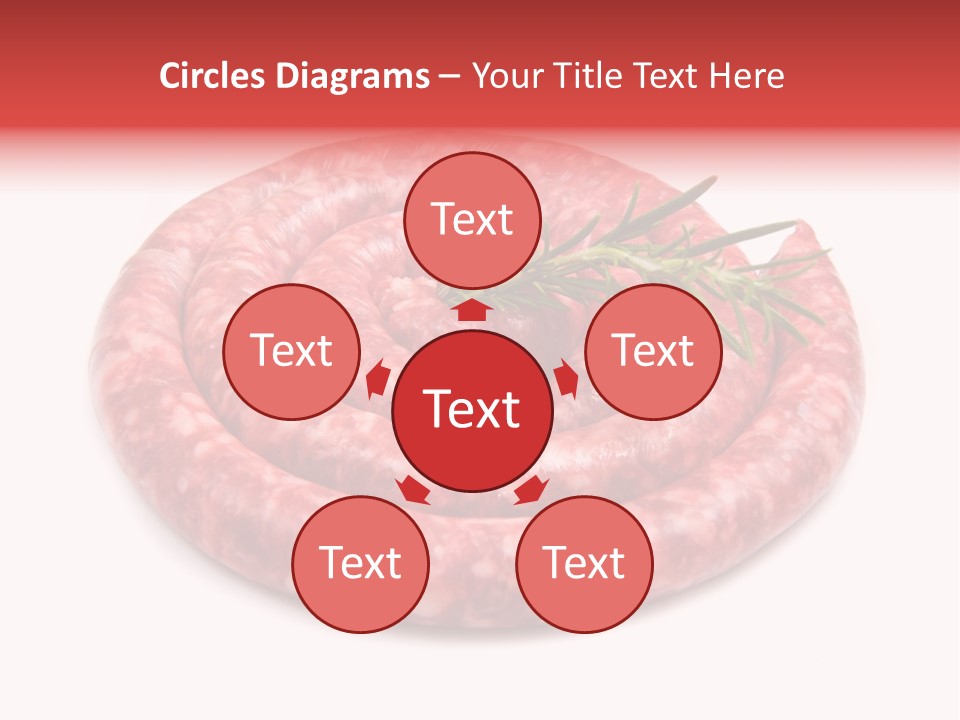 Pranzo Grigliata Ingrediente PowerPoint Template