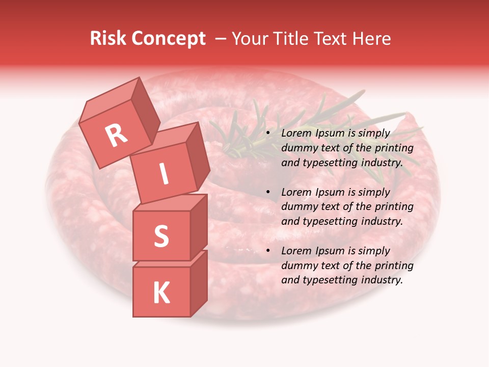 Pranzo Grigliata Ingrediente PowerPoint Template