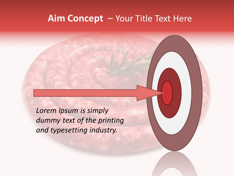 Pranzo Grigliata Ingrediente PowerPoint Template