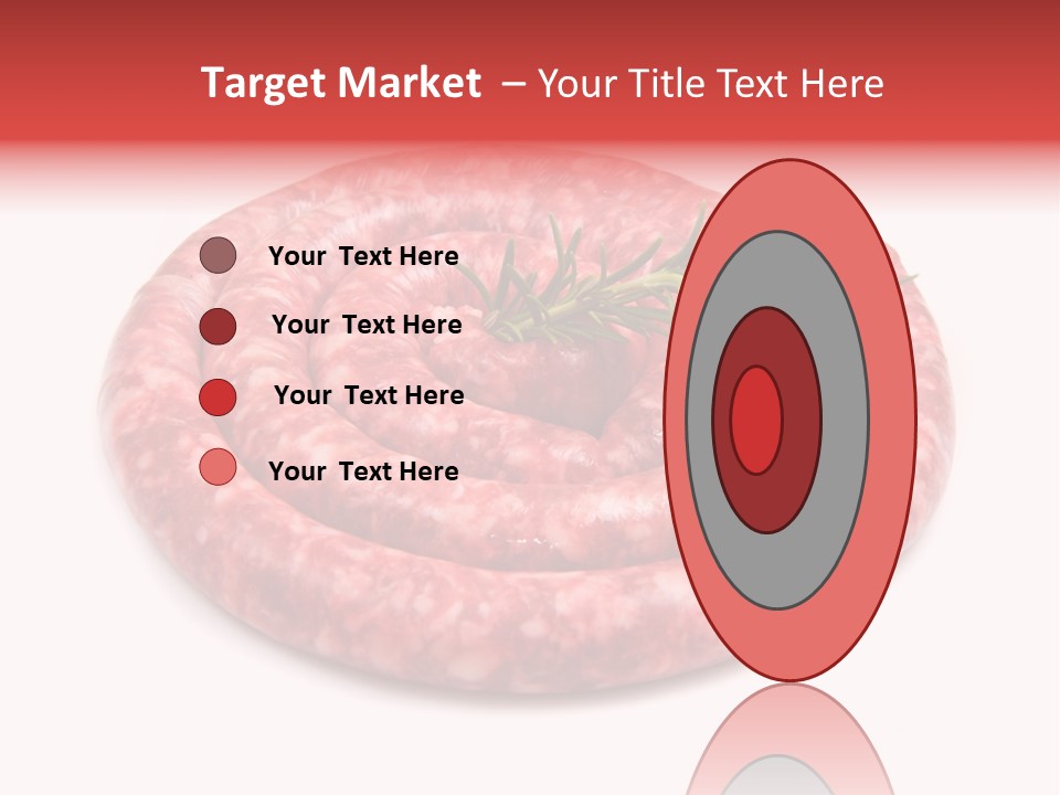 Pranzo Grigliata Ingrediente PowerPoint Template