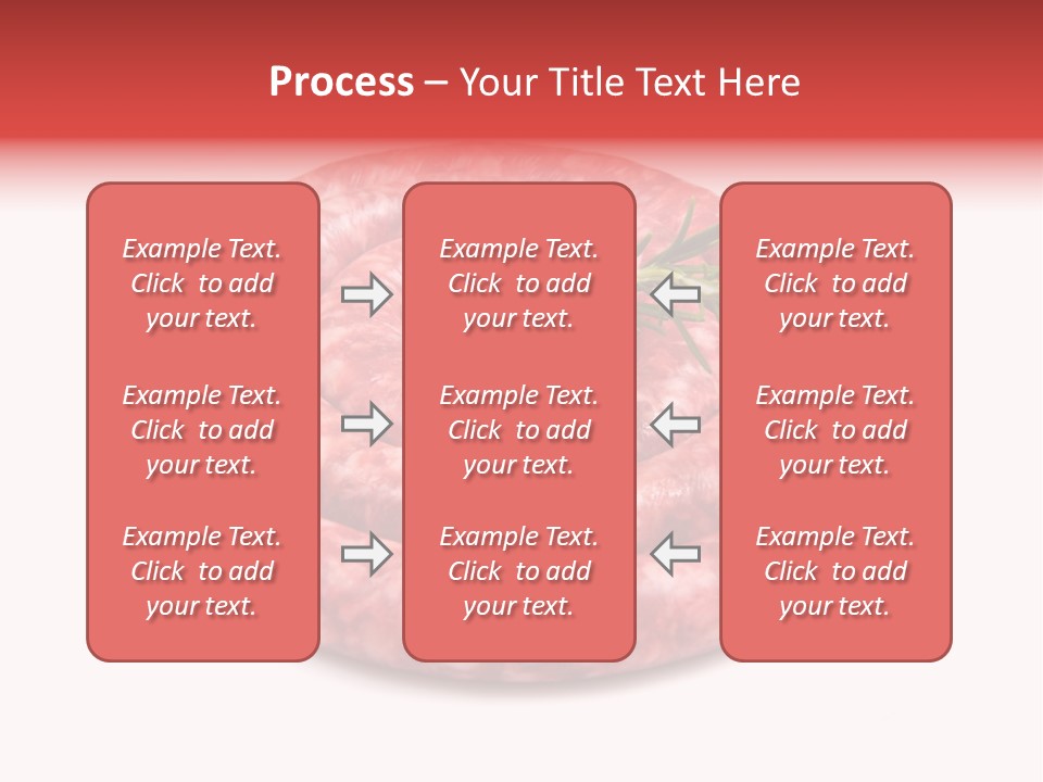 Pranzo Grigliata Ingrediente PowerPoint Template
