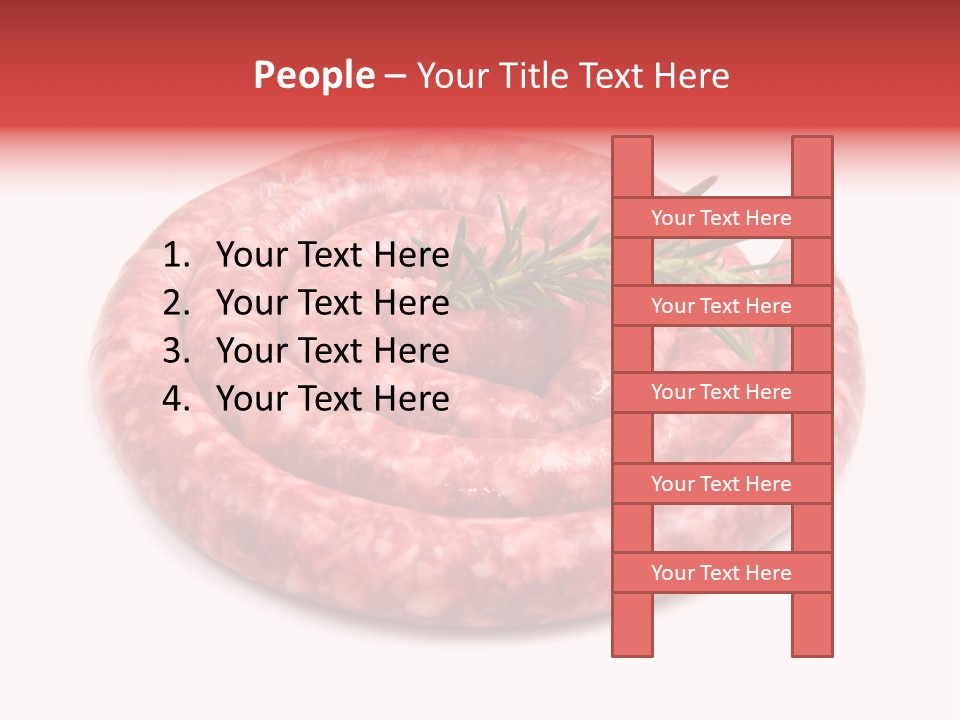 Pranzo Grigliata Ingrediente PowerPoint Template