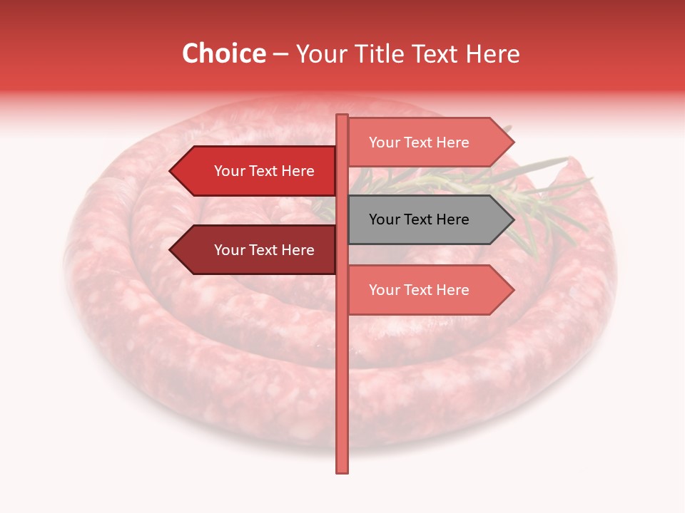 Pranzo Grigliata Ingrediente PowerPoint Template