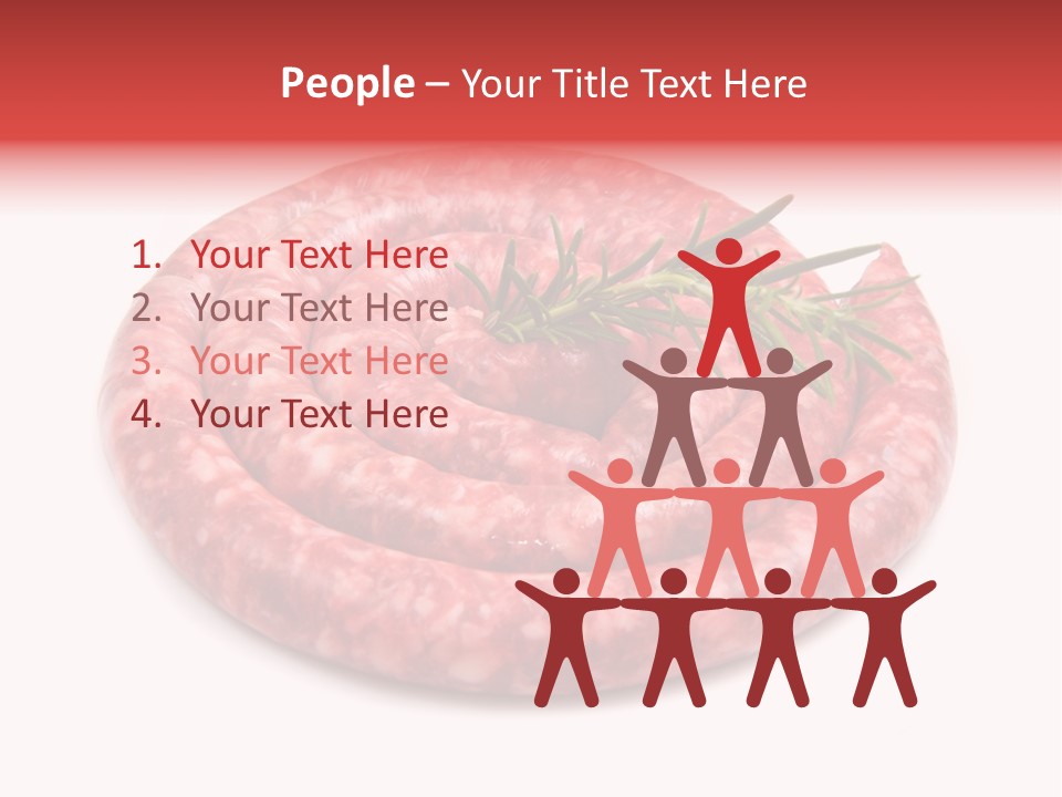 Pranzo Grigliata Ingrediente PowerPoint Template