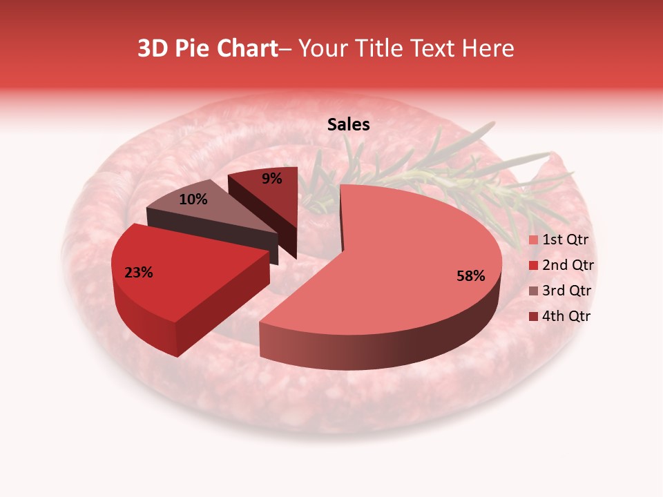 Pranzo Grigliata Ingrediente PowerPoint Template