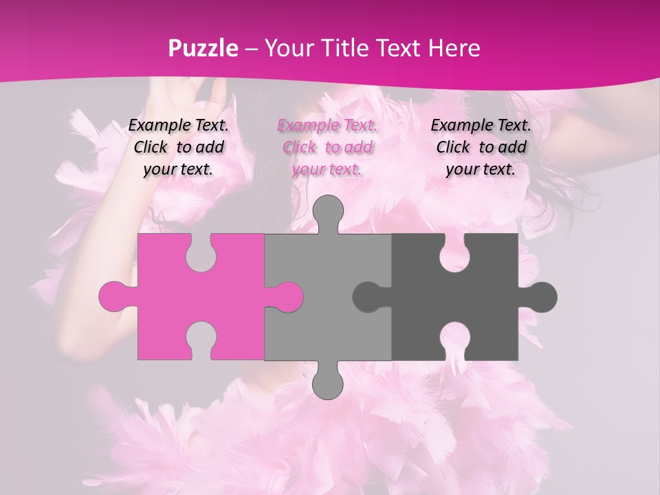 Acting Caucasian Beautiful PowerPoint Template