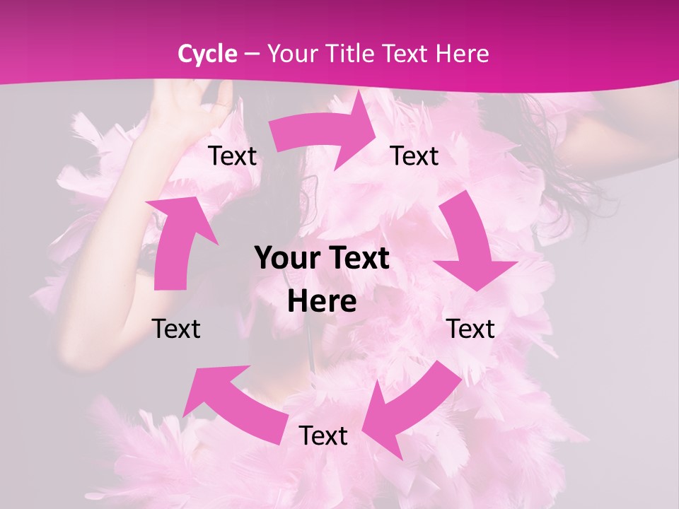 Acting Caucasian Beautiful PowerPoint Template