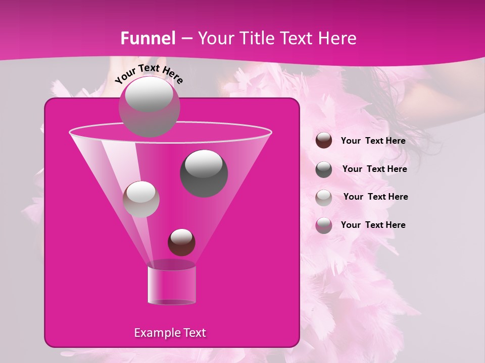 Acting Caucasian Beautiful PowerPoint Template