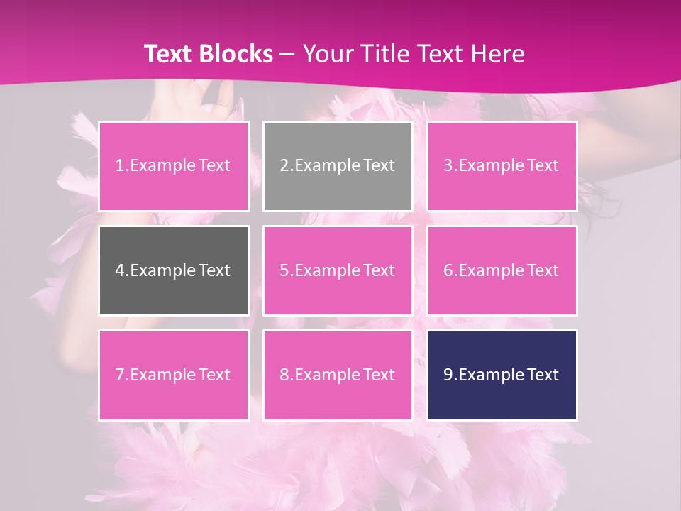 Acting Caucasian Beautiful PowerPoint Template