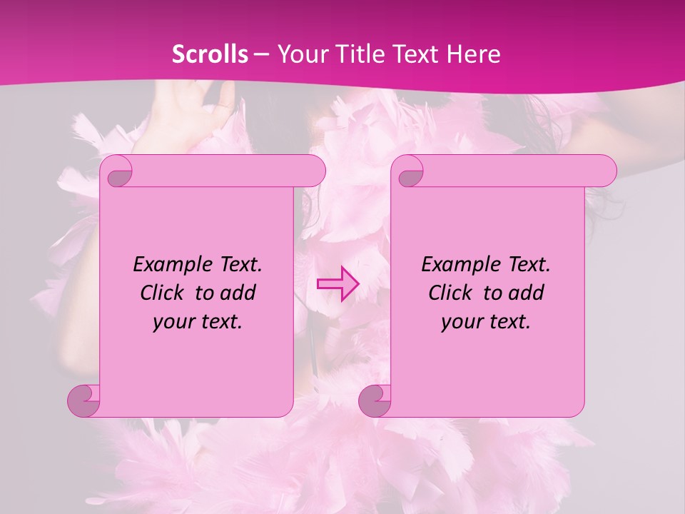 Acting Caucasian Beautiful PowerPoint Template