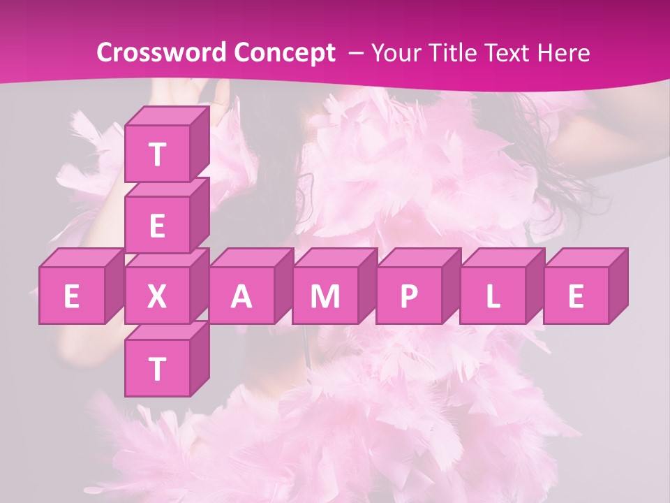 Acting Caucasian Beautiful PowerPoint Template