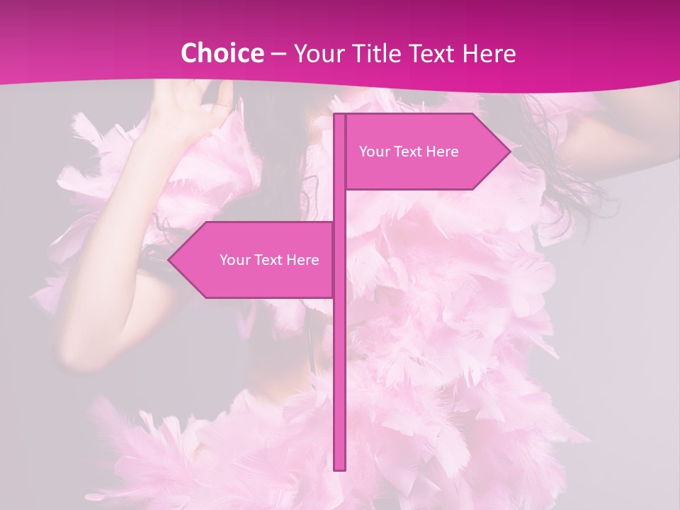 Acting Caucasian Beautiful PowerPoint Template