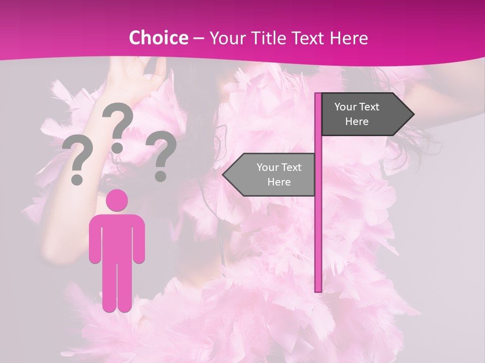 Acting Caucasian Beautiful PowerPoint Template