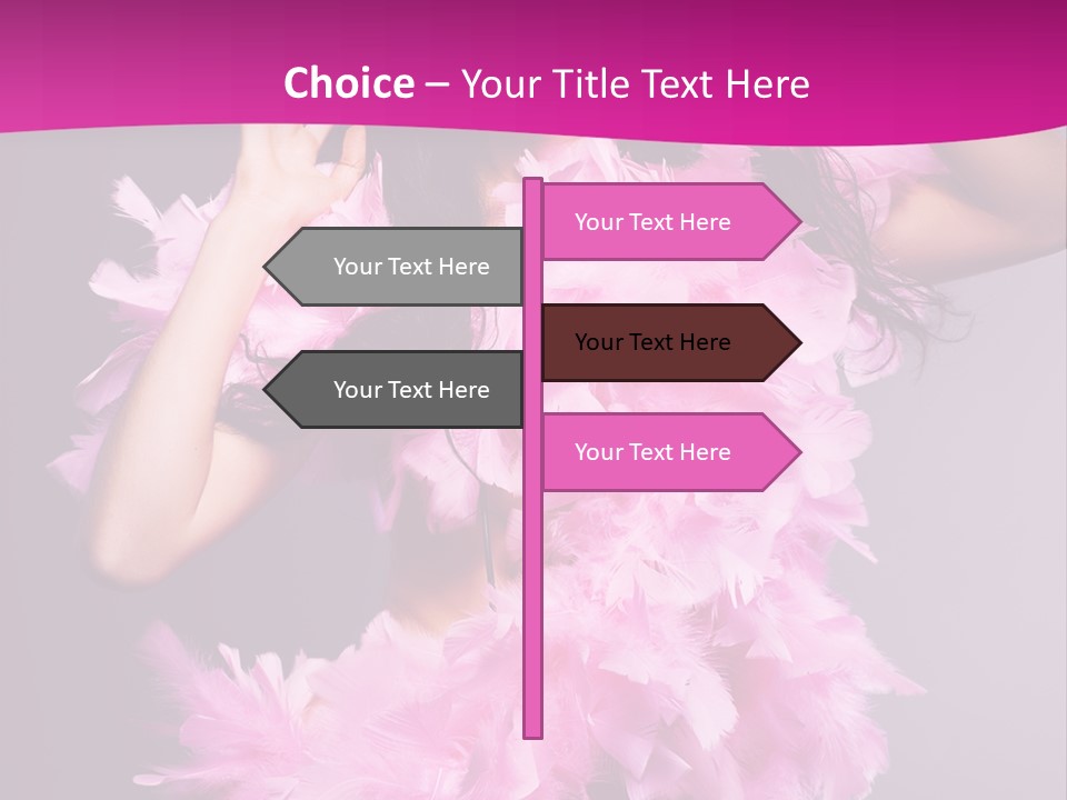 Acting Caucasian Beautiful PowerPoint Template