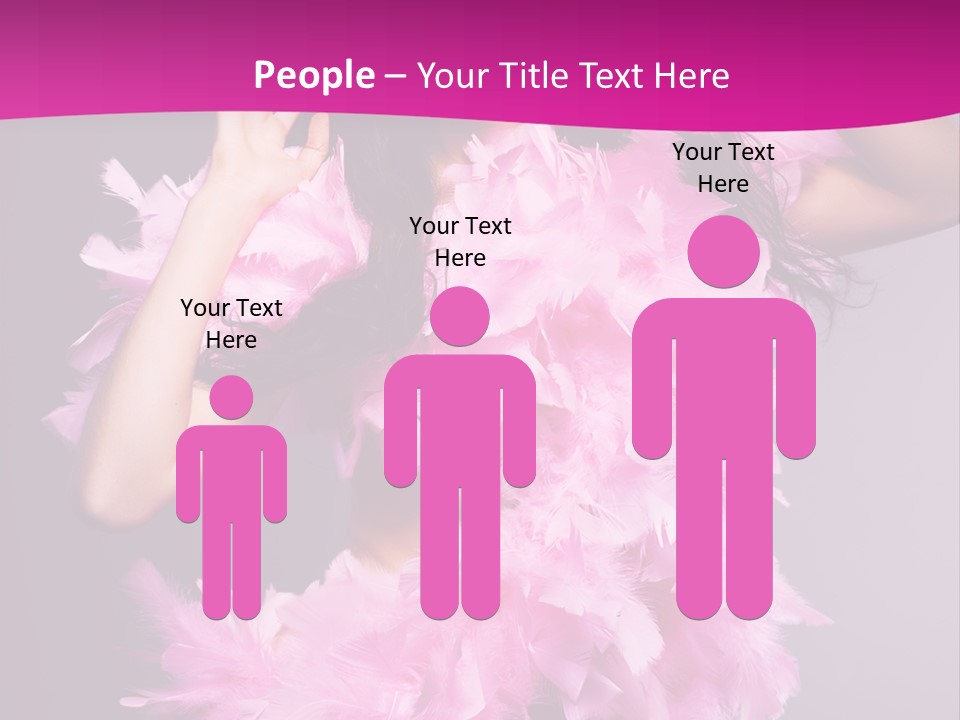 Acting Caucasian Beautiful PowerPoint Template