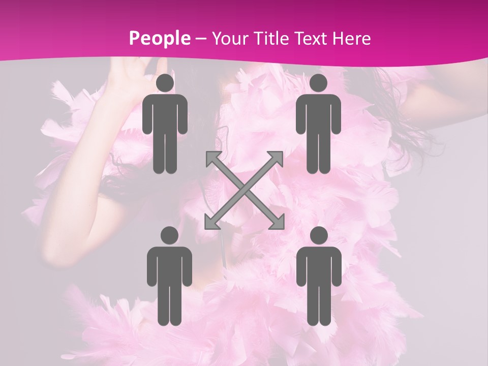 Acting Caucasian Beautiful PowerPoint Template