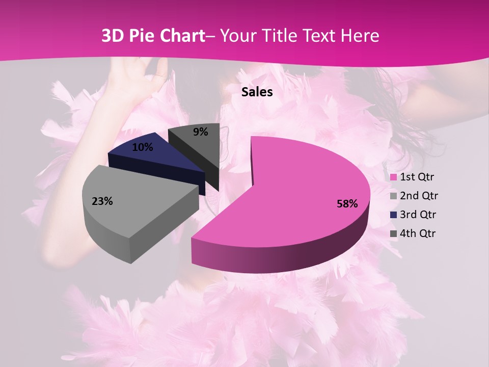 Acting Caucasian Beautiful PowerPoint Template