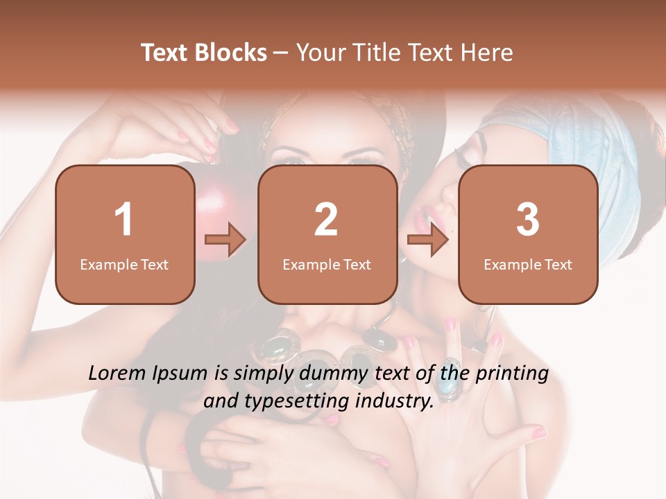 Adult Together Passion PowerPoint Template