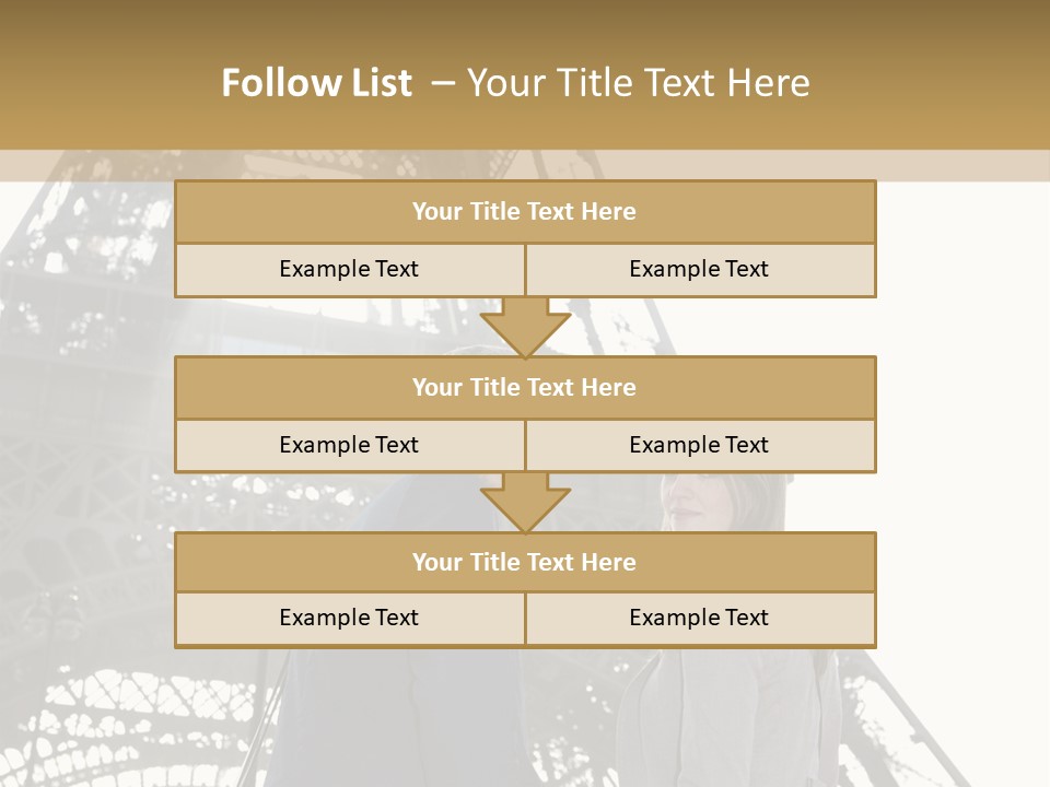 Monument Ville Regard PowerPoint Template