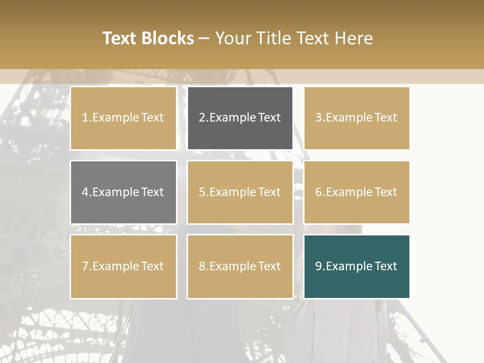 Monument Ville Regard PowerPoint Template