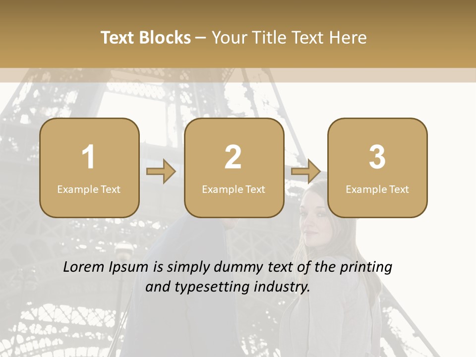 Monument Ville Regard PowerPoint Template