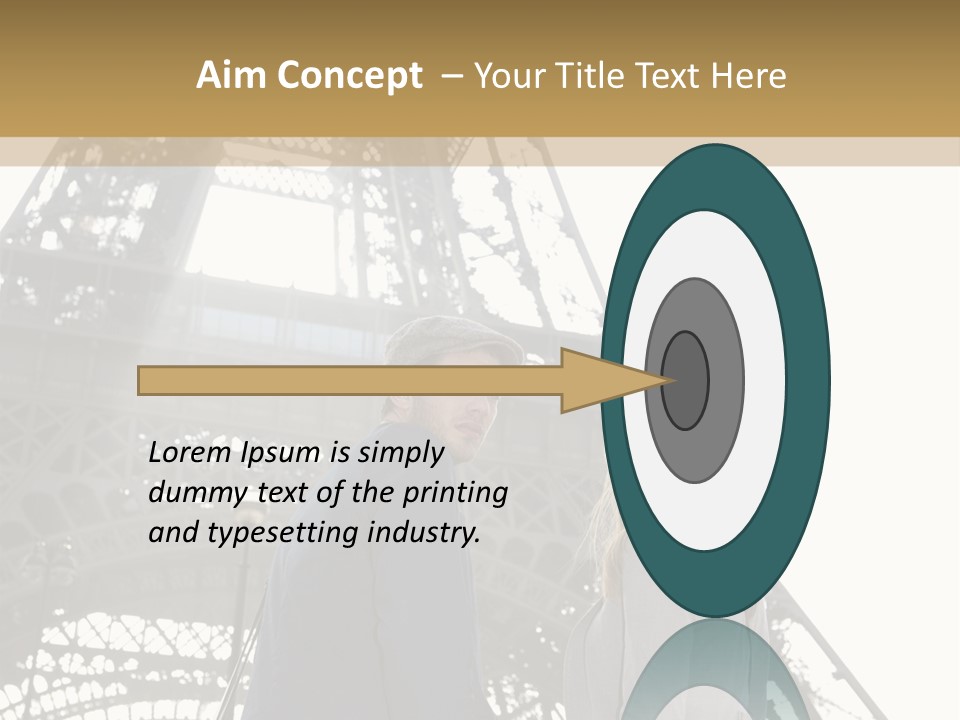 Monument Ville Regard PowerPoint Template